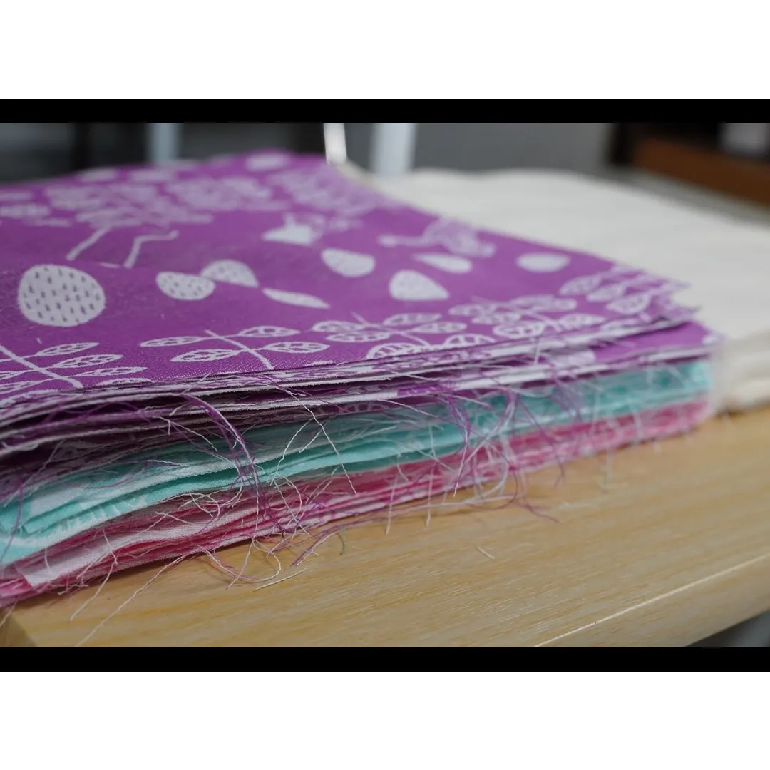 【播州織から生まれる、やさしいハンカチ🧵】