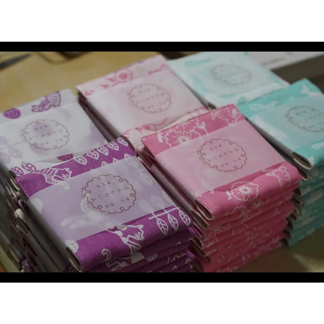 【播州織のやさしさ、有馬温泉からお届け🧵】